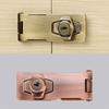 Home Security Punch-free Cupboard Burglarproof Drawer Keyed Hasp Lock Cabinet Door Lock