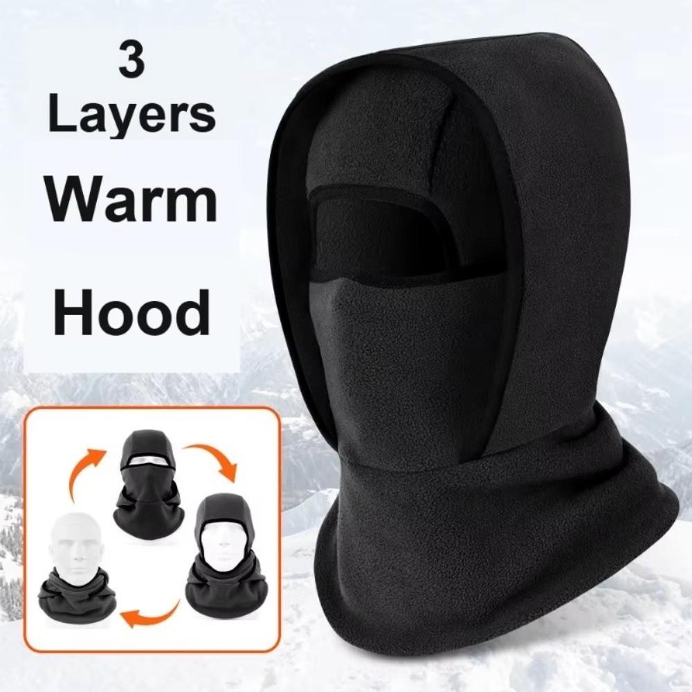 Thermal Warm Fleece Full Face Neck Windproof Winter Hat New Balaclava Cycling