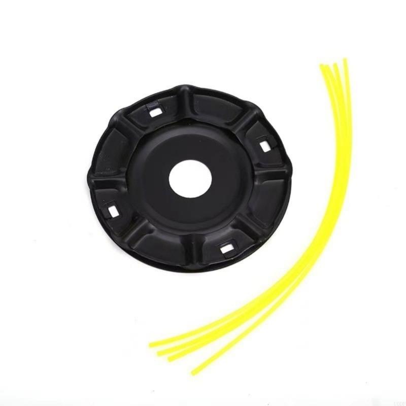 Universal High Efficiency Replacement Brush Trimmer Head For Wireless Lawn Mowers Lightweight Design Easy Installation