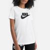 Nike Casual Sports Round Neck Training Short Sleeve T-Shirt Women Tops White BV6169-100
