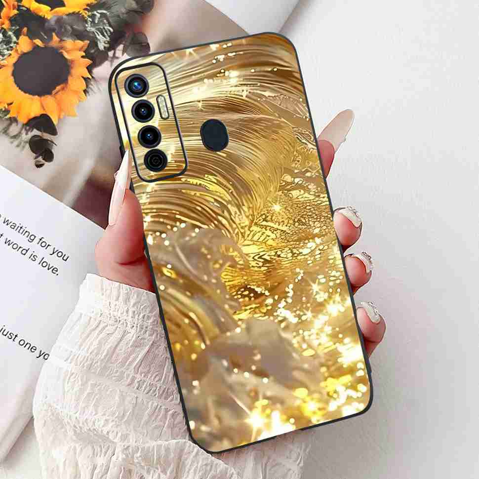 Cute Cat Cover For Tecno Camon 17 Case CG6 CG6j Silicone Soft Protection Shell For Tecno Camon 17 Camon17 Back Cover Casing 6.6"