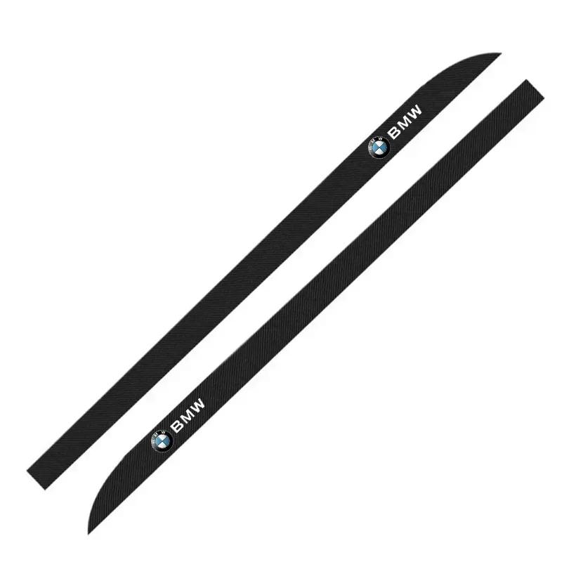 For BMW 2pc Car Side Skirt Sill Carbon Fibre Body Protection Stickes For BMW M M3 M5 M6 X3 E46 E90 E39 F10 F20 F30 G20 E60 E36 E