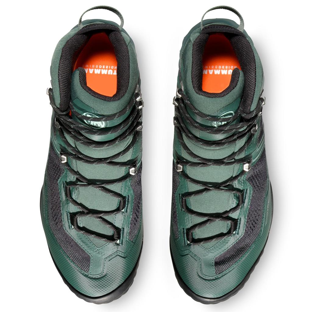 Mammut Ducan II High GTX Размер Глубокий Мужской GORE-TEX 3030-05040, 8, Нефритово-Черный