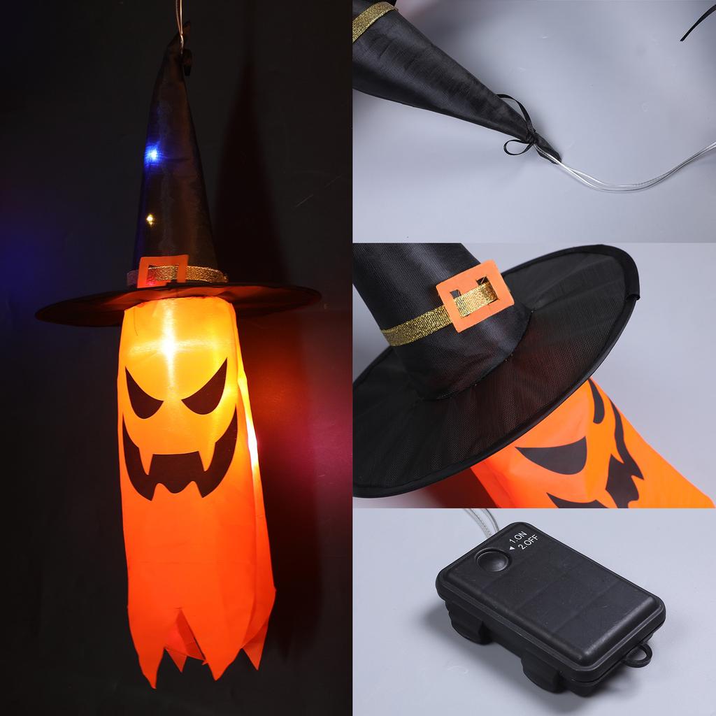 Светодиодные гирлянды «Ведьма-призрак» Гирлянды «Призрак на Хэллоуин» Подвесная лампа ужасов