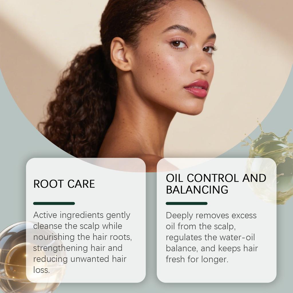 Травяное питательное шампуневое мыло ухаживает за вашими волосами, очищает их, делает их гладкими, блестящими, свежими и нежирными