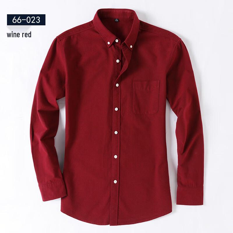 Элитная мужская рубашка в стиле business casual с длинным рукавом YTMYP66