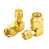 SMA To SMA Straight 3 Way 90 135 Degree Adapter RF Coax Connector RP SMA Coupler Converter