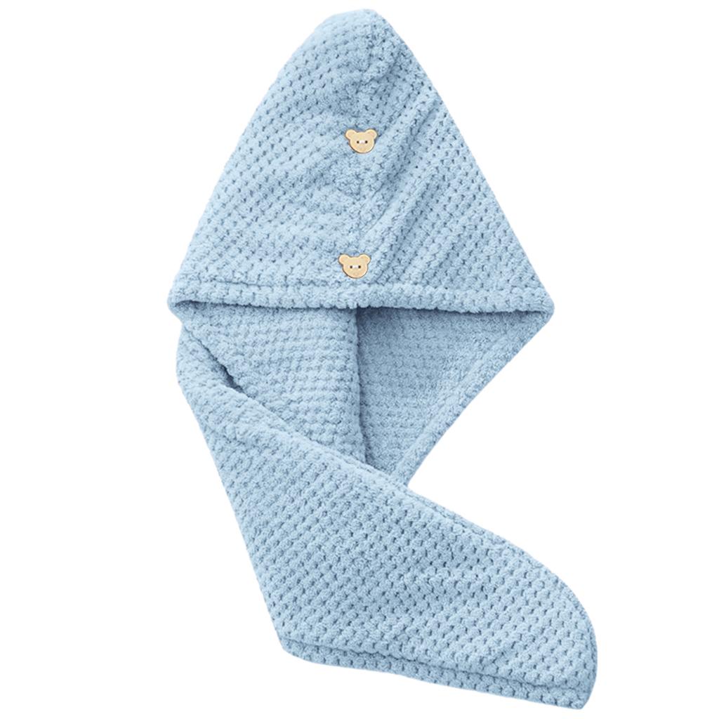 Полотенце для волос из микрофибры для женщин, быстросохнущее и не пушащееся полотенце для волос, дополнительный цвет, быстросохнущее полотенце