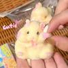 Сычуаньский Сырный Хомяк Сжимающая Игрушка Снятие Тревоги Медленно Поднимающаяся Желтый Цыпленок Зажимающая Сенсорная Игрушка Мячик-Антистресс Игрушка-Попрыгунчик Вечеринка