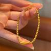 Transfer koi hand ornaments gold bead small fish bracelet for women 2024 new style gold bead beaded good luck bracelet hot sale