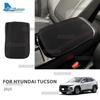 Чехол на крышку подлокотника автомобиля для Hyundai Tucson NX4 2025 2026-ВЫПУСК Контейнер-подлокотник центральной консоли Накладка Автомобильная отделка Аксессуары для интерьера