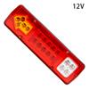 For Trailer Lorries Boat Truck Stop Lights Turn Signal Lamp Indicator Lamp 12V 24V Reversing Lights 19LED Tail Lights Car Light Assembly Waterproof