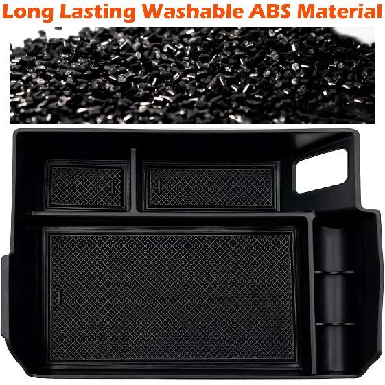 JOJOMARK Compatible With Toyota Sienna 2024 2025 Accessories Center Console Tray Organizer