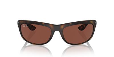 Ray-Ban Солнцезащитные очки BALORAMA RB4089 62мм Матовый Гавана / Кристально Красный Линзы с AR покрытием