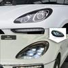 14-22 Porsche Macan Headlight Assembly: New Four-Eye Matrix Front Lights with Daytime Running Feature