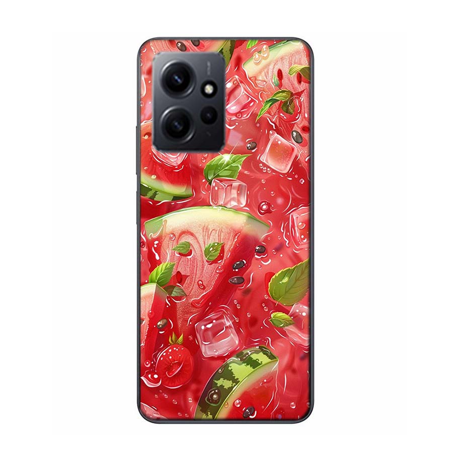 Watermelon Summer Fruit Phone Case For Redmi Note 14 15 Pro 5G 13 12 Pro Plus 11 11T 11E 11S 10 Pro 10S 9 9S Cover Cell Clear TP