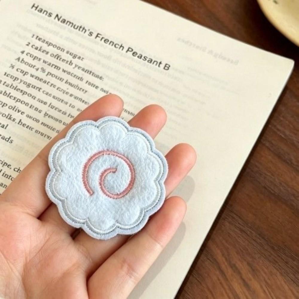 Cute Food Pattern Bangs Hair Stickers Shrimp Hair Styling Tool Tape Hair Styling Tool Women Girls