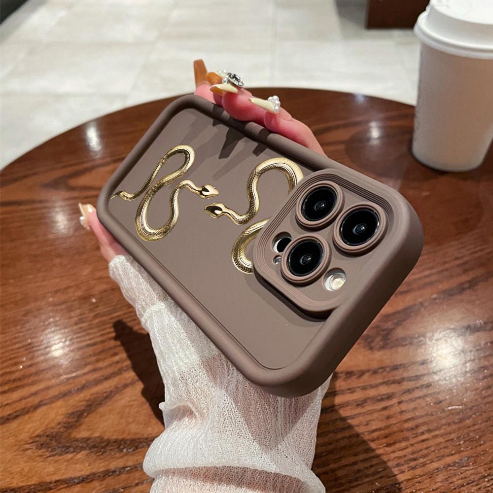 N71 Мягкие чехлы для телефонов с ангельскими глазками N71 для iPhone 15 14 12 11 Pro Max 13 mini 7 8 6S Plus XS Max XR SE противоударный чехол-бампер