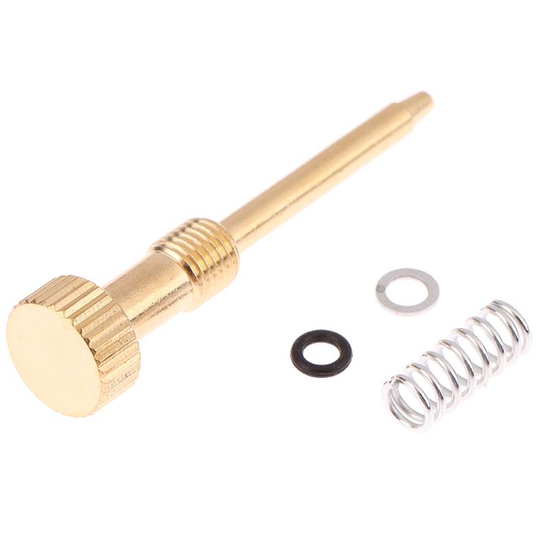 1 комплект металлический винт регулировки воздуха карбюратора мотоцикла холостого хода смесь соотношение топлива винт