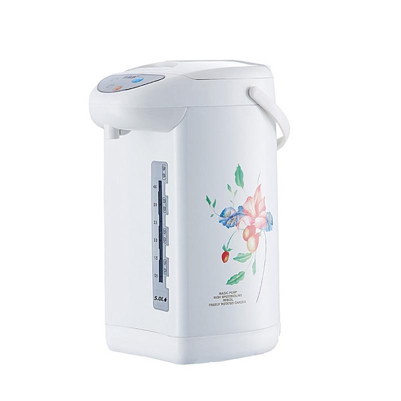 Проводной электрочайник из нержавеющей стали 304, кипятильник и подогреватель воды, защита от выкипания, автоматическое отключение, нагрев, большая емкость 750 Вт 5 л