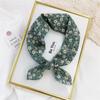 New Cotton & Linen Square Scarf: Women's Spring-Summer Korean Fashion Headscarf