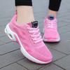 Shoes Women's Spring Air Cushion Shoes Lightweight Fashion Thick-soled Running Women's Shoes Soft-soled Breathable Sports Shoes Women