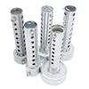 Universal Motorcycle Silver Exhaust Silencer DB Killer Muffler Baffle Insert Silver Noise Sound Eliminator