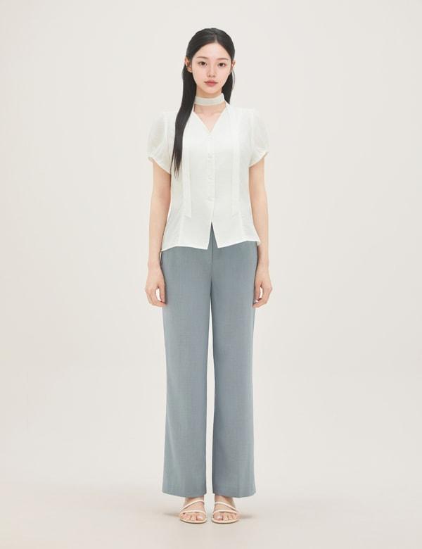 ROEM Прямые брюки с поясом Rmtwg37R13