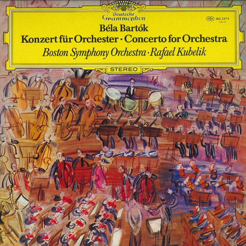 LP Record RAFAEL KUBELIK - Bartok: Concerto for Orchestra MG2474PROMO DEUTSCHE GRAMMO Japan Classical Used