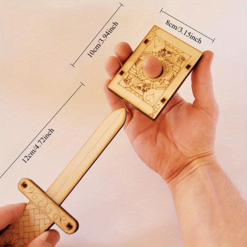 1 шт. Креативный забавный деревянный набор для фокусов сделай сам
