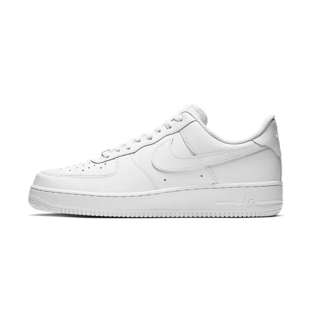 Nike Air Force 1 Petal Rain Song Cushioning Slip Resistant Low top Skateboard Shoes Unisex White Pink CW2288-111(Team1697-)
