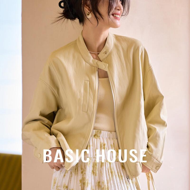 Базовая женская ретро мотоциклетная куртка из ПУ кожи Basic House