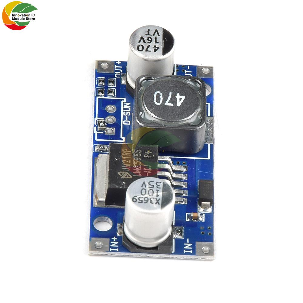 LM1196S DC-DC Step-down Power Module Regulator Board Buck Converter High Efficiency Voltage Regulator DIY Step-down Module
