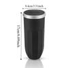 Pressing Type Car Trash Bin Can with Lid Car Interior Rubbish Bag Auto Garbage Container  for Auto