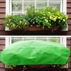 Rectangular Planter Box Protector Protects Plants from Frost Wind Rain Animals Flower Box Cover for Patio Yard Balcony Windowsill
