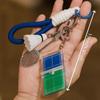 3D Badminton Badminton Pendant Bag Hanging Table Tennis Keyring  Sport Fans