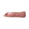 Salvatore Ferragamo Ferragamo Vara Bow Velvet Flat Pink