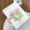 Чехол для iPad Pro2024, новый чехол для iPad с рисунком кролика-тюльпана для iPad Air6 11 13 дюймов Air4 Air5 10th 10,9 Pro11 Pro13 2024 с подставкой для карандашей