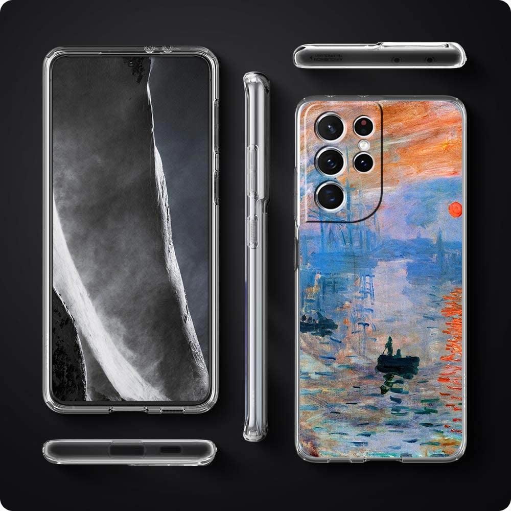 Чехол для телефона Клод Моне Импрессионизм для Samsung Galaxy S23 Ultra S22 5G S20 S21 FE 5G S10E S9 S8 S10 Plus Прозрачный чехол