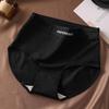 Women Cotton Panties High Waist Panty Comfortable Underwear Ladies Solid Color Underpants