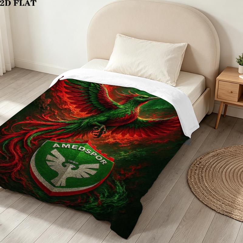 Amedspor Print Flannel Blanket, High quality Comfortable for All Seasons, Home Decor, Warmth and Comfort, Perfect for Christmas Gifts