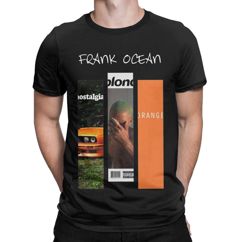 Футболка Franks Oceans Albums для мужчин, новинка, 100% хлопок, футболки с круглым вырезом и коротким рукавом, одежда больших размеров