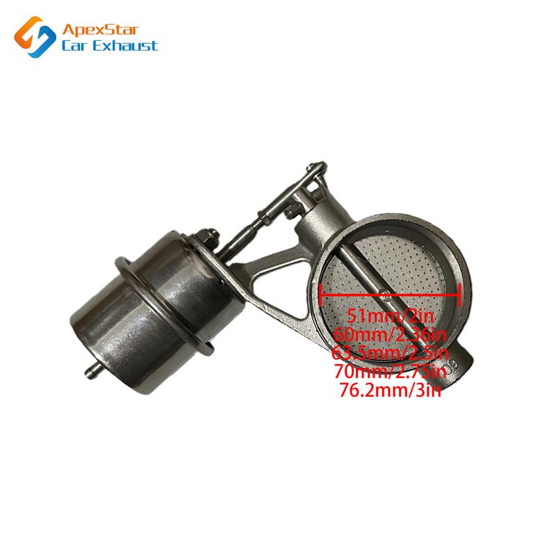 ApexStar Car Exhaust Pipe System Valve dampers Control Sets Vacuum Controller Device Remote Controller Switch Universal