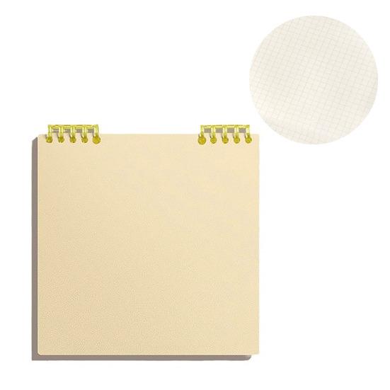 Блокнот с отрывными листами Горизонтальные линии Квадраты Пробелы Утолщенная бумага Молочный блокнот Домашнее обучение Офисные принадлежности