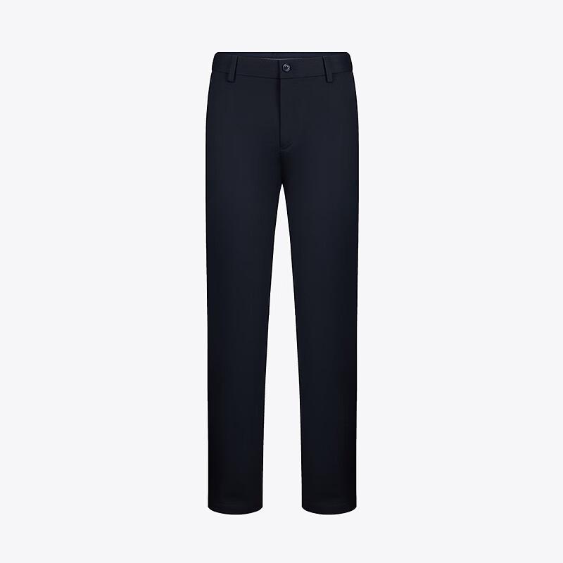 Septwolves Men's Bamboo Blend Slim Straight Casual Trousers