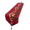 Long Christmas Table Runner Tassel Santa Claus Tablecloth Xmas Desktop Decoration  Table Decoration