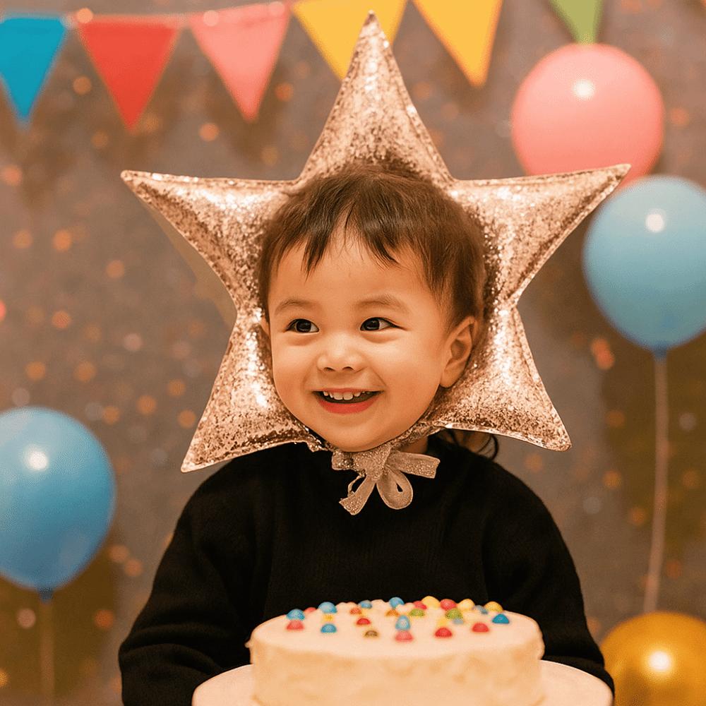 Регулируемый ободок со звездами, реквизит для фотосъемки, сверкающие аксессуары для вечеринок, мероприятия для девочек