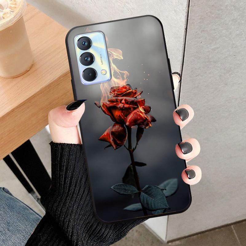 For Realme GT Master Edition Case 6.43Inch Cool Painted Case For OPPO Realme GT Master Edition Cover Silicone Back Bumper