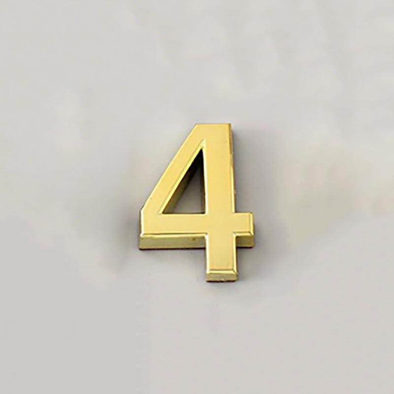 3,9-дюймовая табличка на дверь из АБС-пластика с гальваническим покрытием, цифровая вывеска с номером отеля, номер дома в отеле, цифровая табличка с номером дома, золото, серебро, черная, бронза