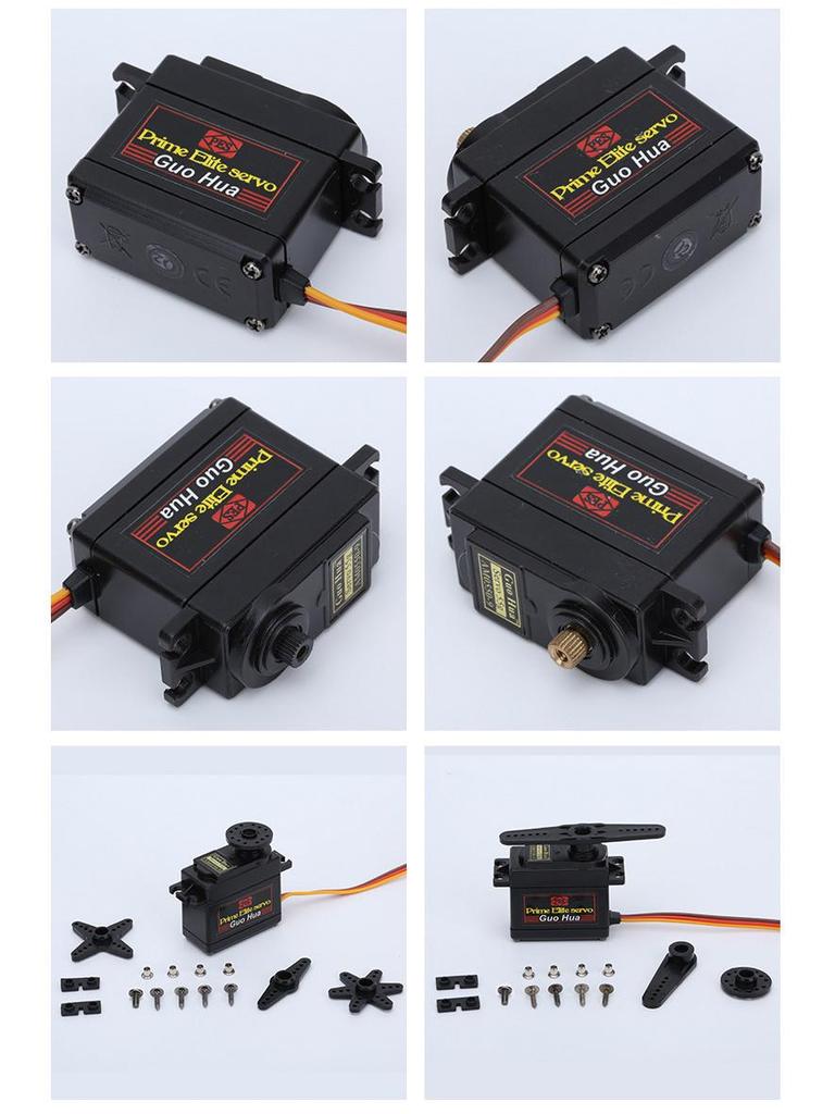 55 г водонепроницаемый цифровой медный металлический сервопривод для интеллектуального робота и игрушечного сервопривода